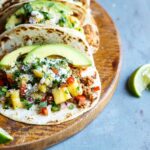 Healthy Turkey Tacos with Pineapple Salsa | sharedappetite.com