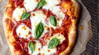 Spicy Honey Soppressata Cast Iron Skillet Pizza