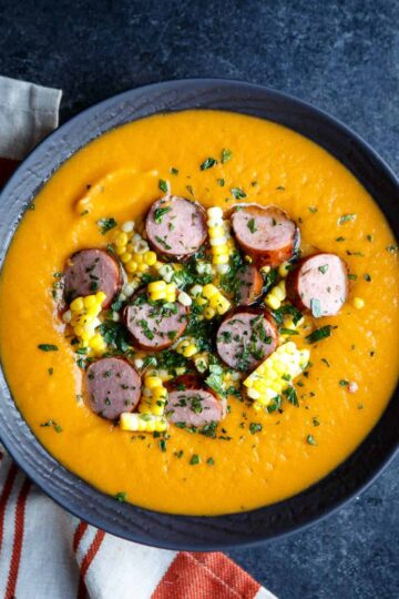 sweet potato corn sausage soup 20