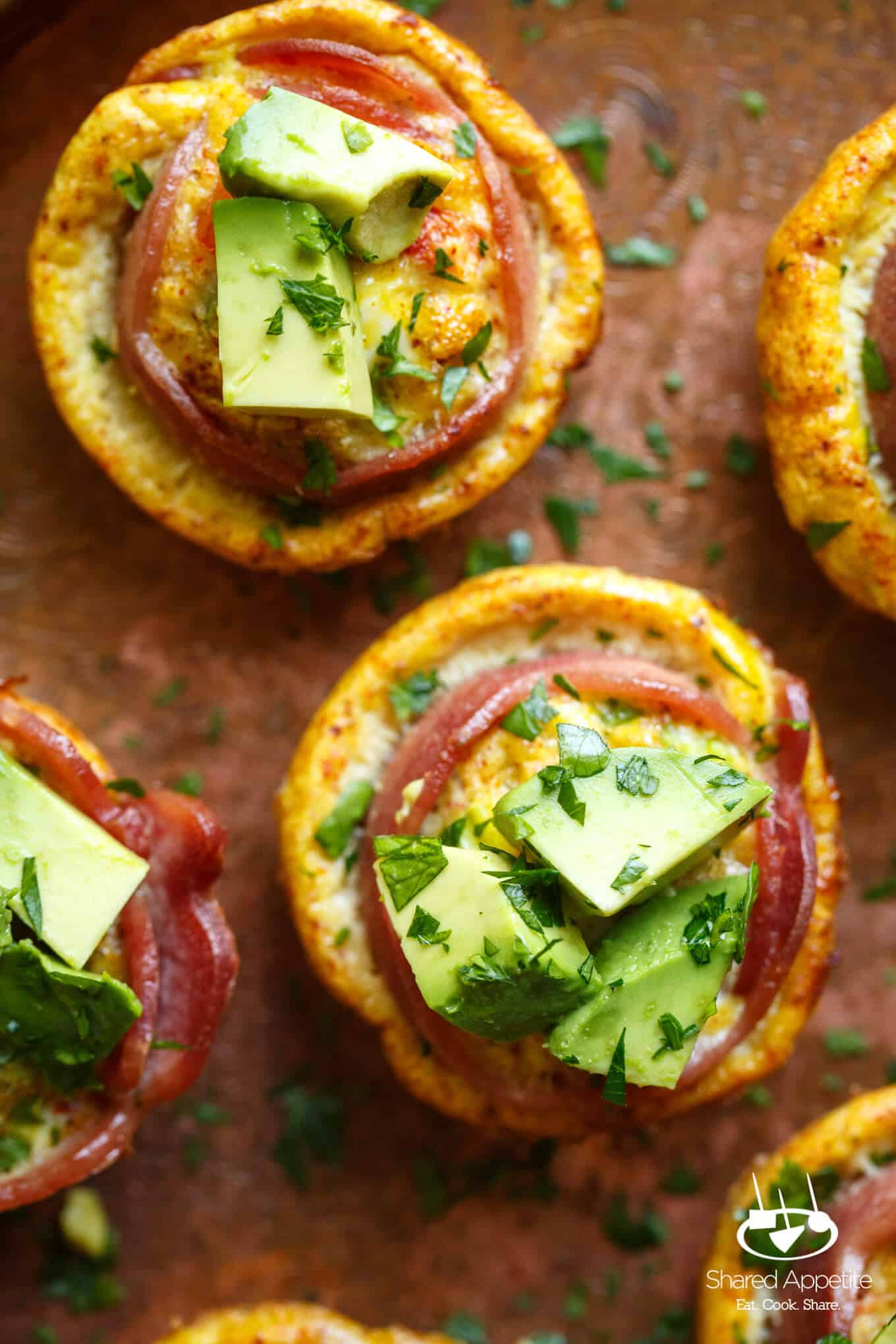 healthyturkeybaconwrappedsouthwesteggmuffins12 Shared Appetite