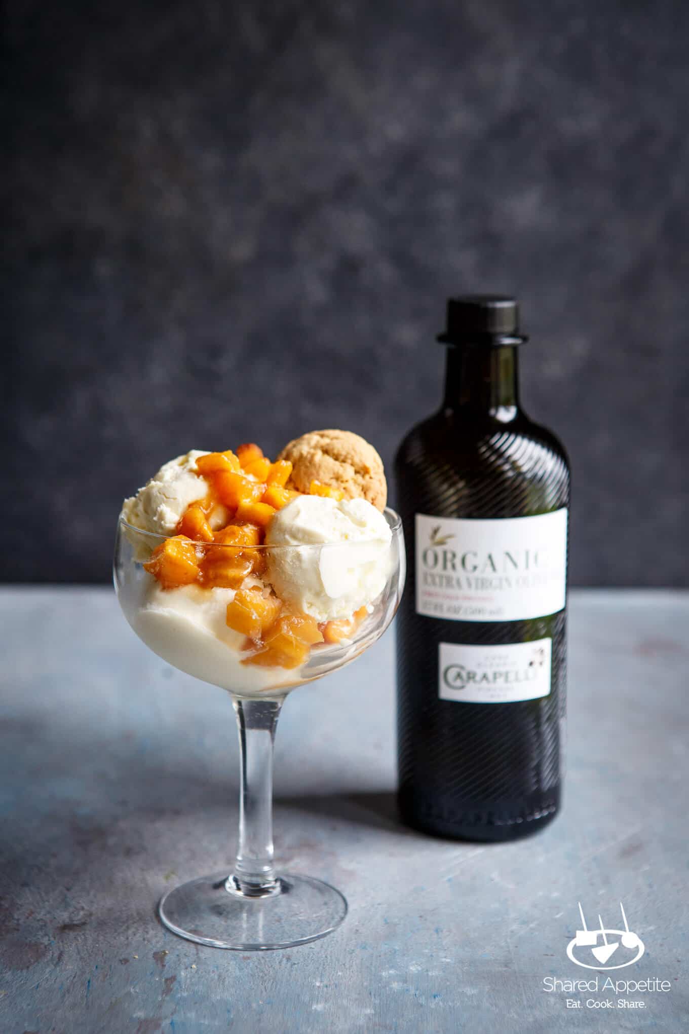 no churn olive oil ice cream 17