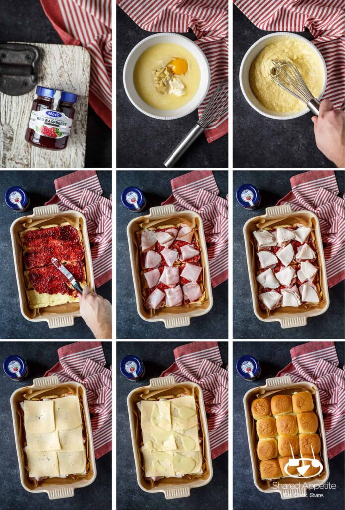 Baked Monte Cristo Sliders - Shared Appetite