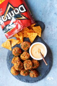 Doritos Mac and Cheese Balls | sharedappetite.com