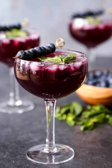 Sparkling Blueberry Lemonade Mojitos 12 Sparkling Blueberry Lemonade Mojitos | sharedappetite.com