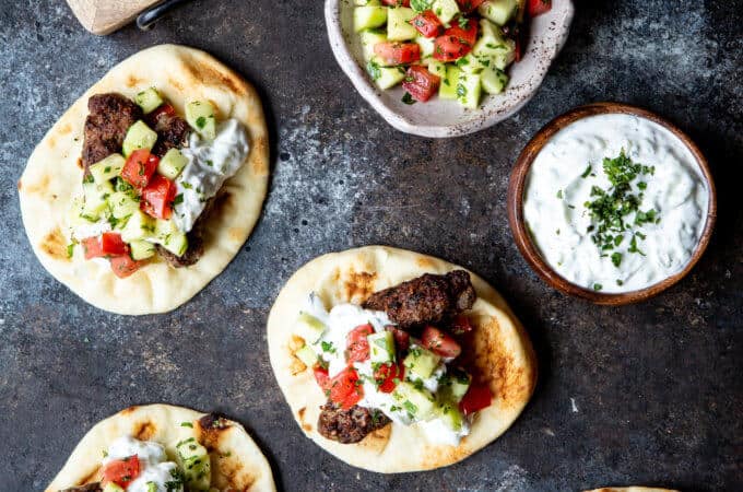 Greek Lamb Tacos | sharedappetite.com