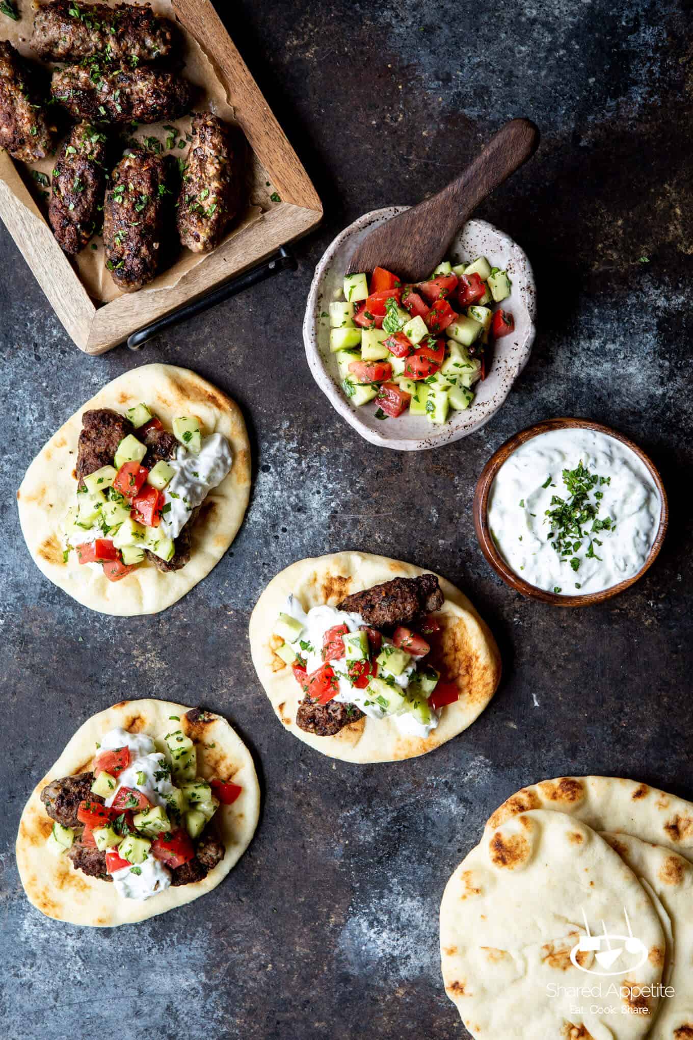 Greek Lamb Tacos | sharedappetite.com