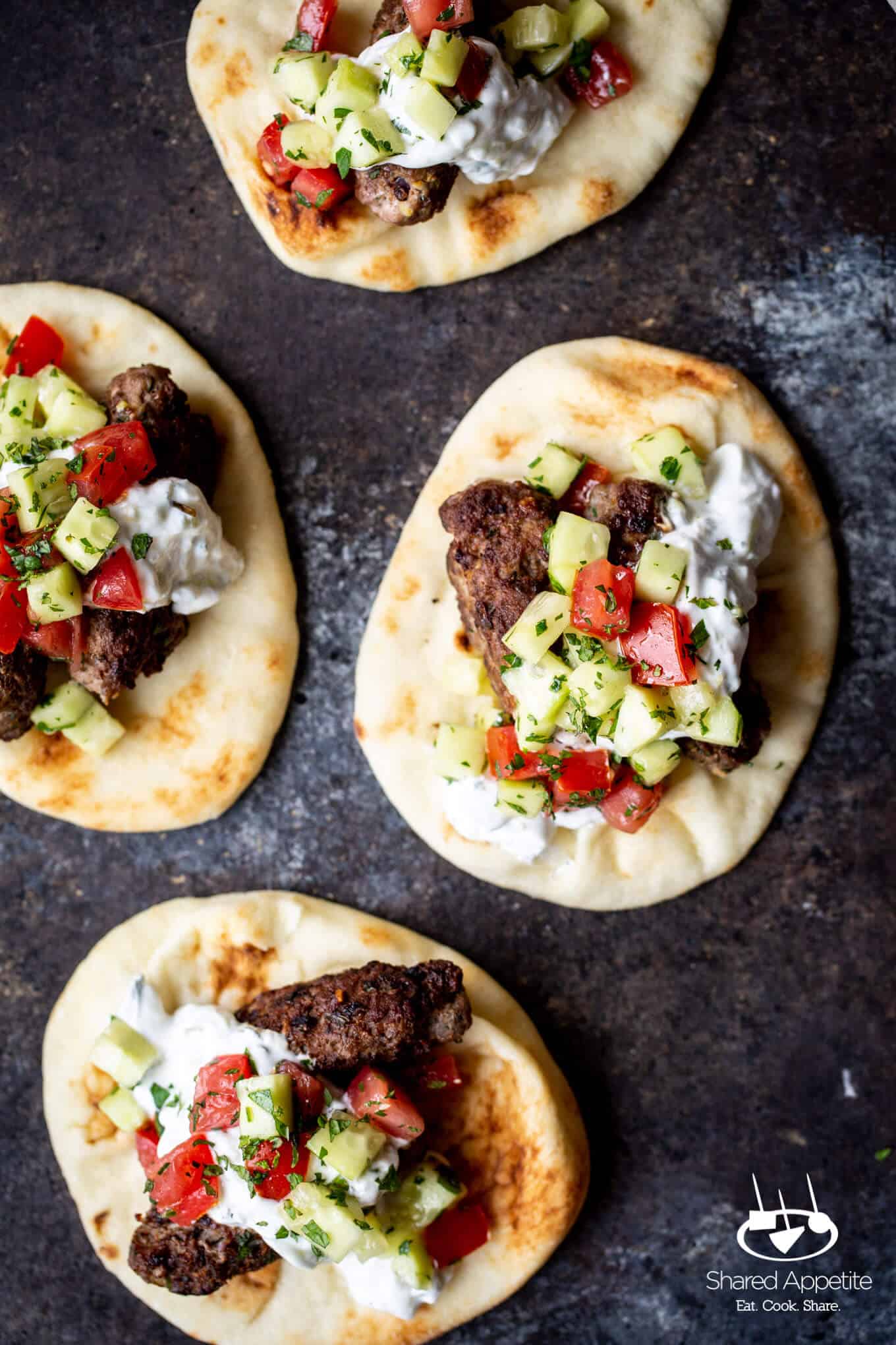 Greek Lamb Tacos | sharedappetite.com