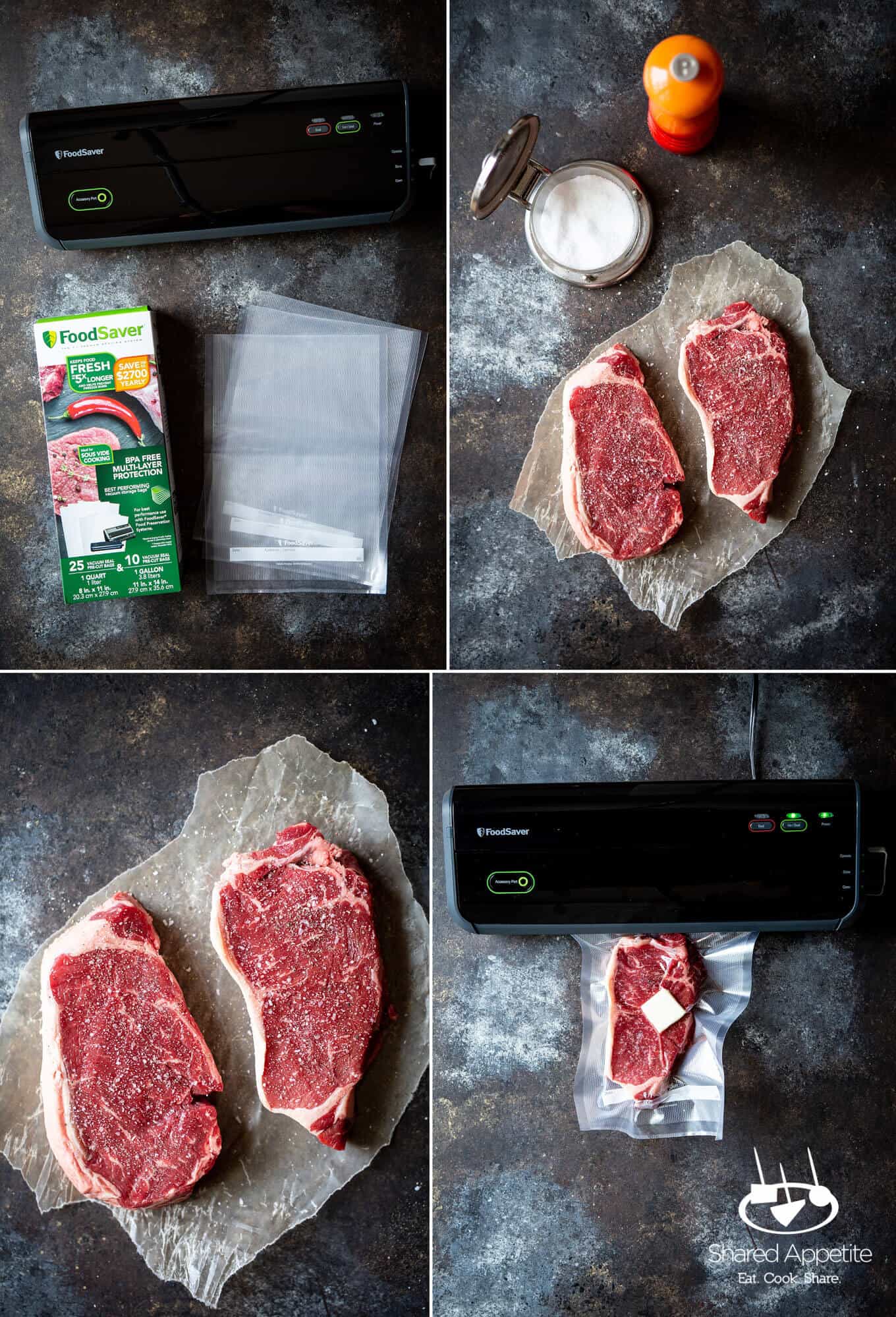 How to Use a Sous Vide Cooker and Vacuum Sealer to Make the Best Steak  Ever! 