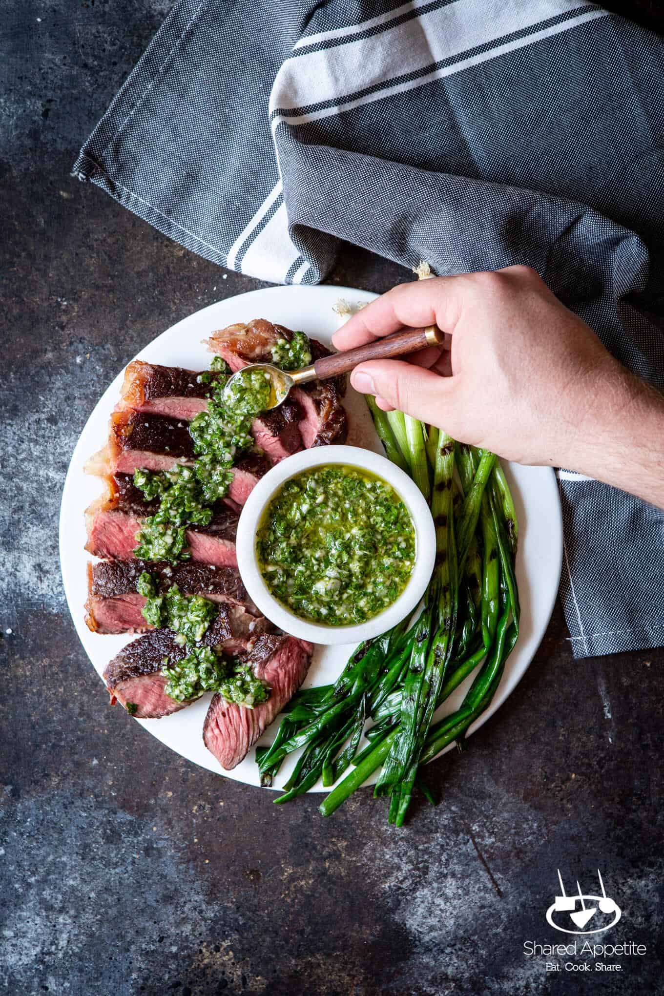 sous vide steak chimichurri sauce 29