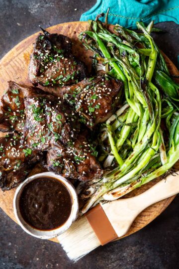 korean lamb chops grilled scallions 9 copy