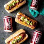 bbq-meatball-subs-dr-pepper-bbq-sauce | sharedappetite.com