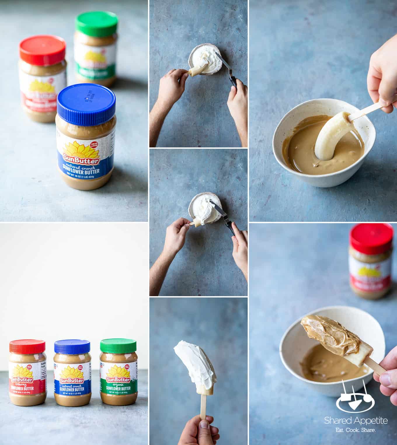 making Frozen Banana Pops | sharedappetite.com