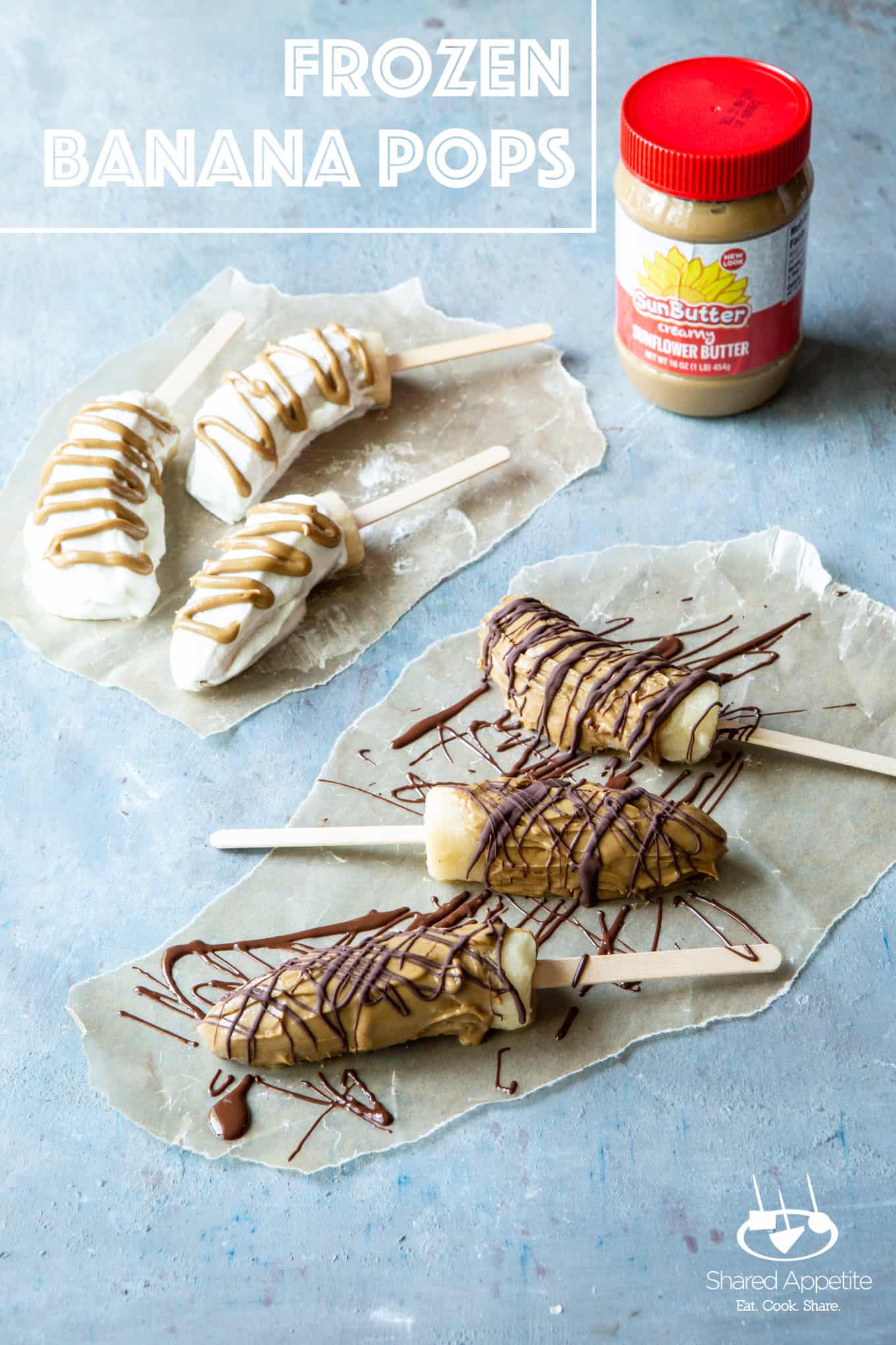 Frozen Banana Pops | sharedappetite.com