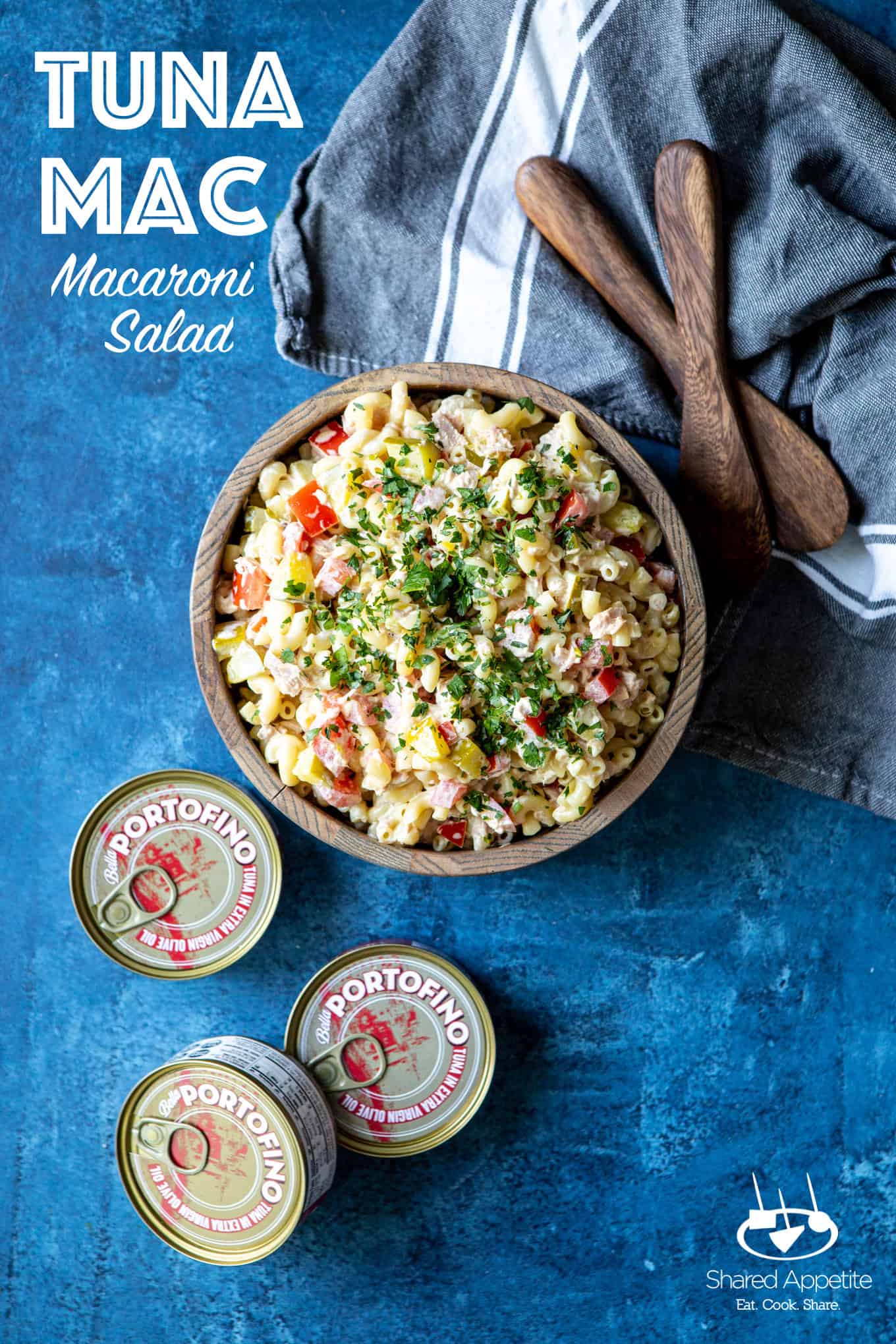 Tuna Mac Macaroni Salad | sharedappetite.com