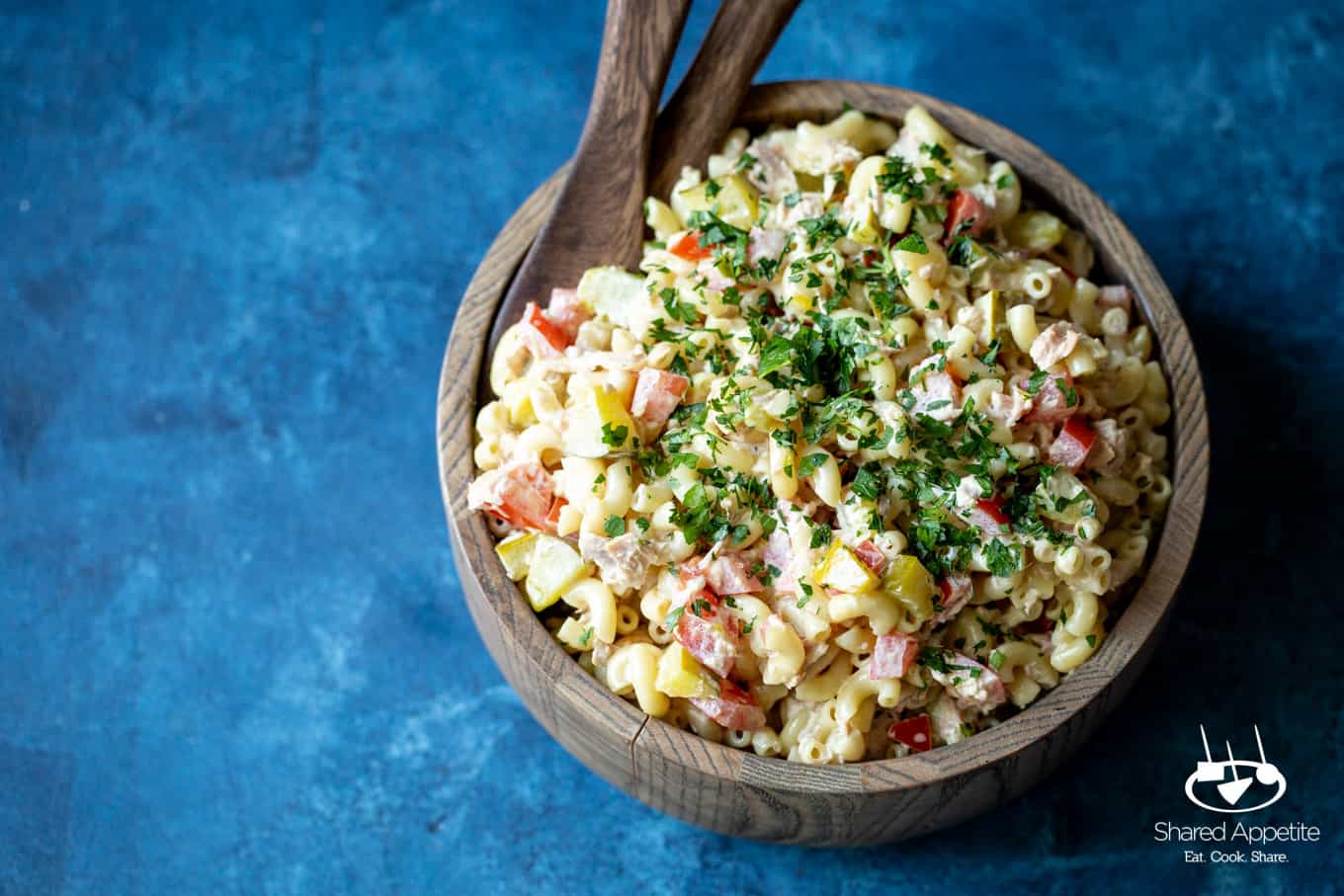 Tuna Mac Macaroni Salad | sharedappetite.com