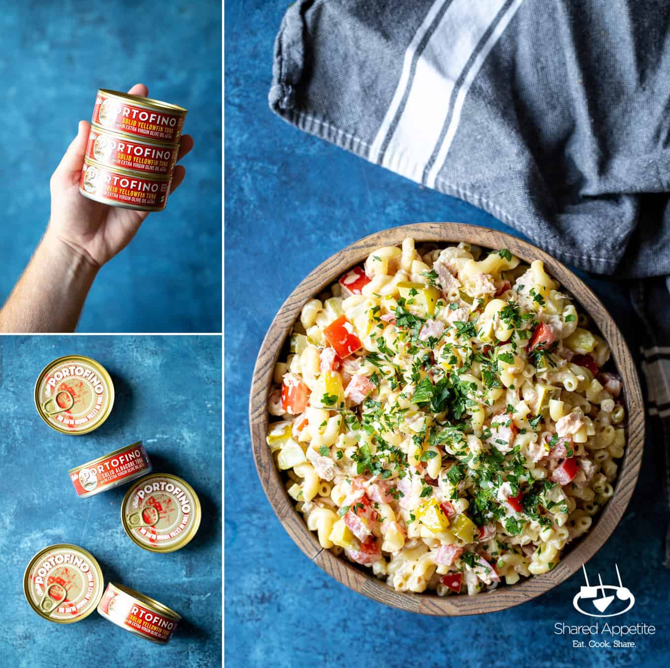 Tuna Mac Macaroni Salad | sharedappetite.com