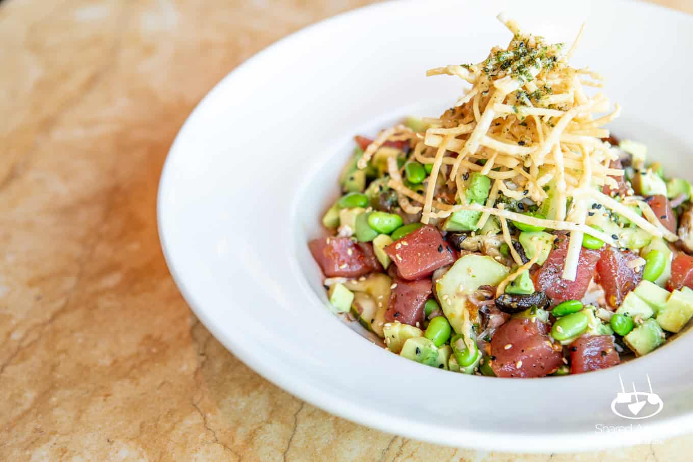 Ahi Tuna Poke Bowl at The Cheesecake Factory | sharedappetite.com