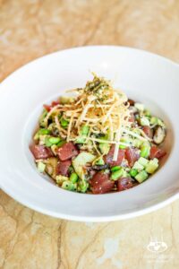 Ahi Tuna Poke Bowl at The Cheesecake Factory | sharedappetite.com