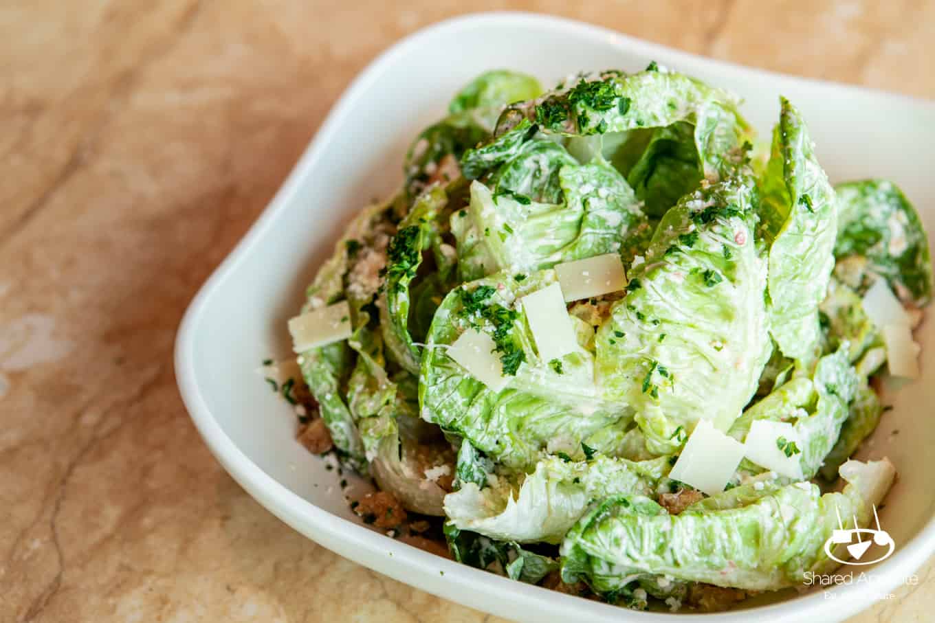 Spicy Caesar Salad at The Cheesecake Factory | sharedappetite.com