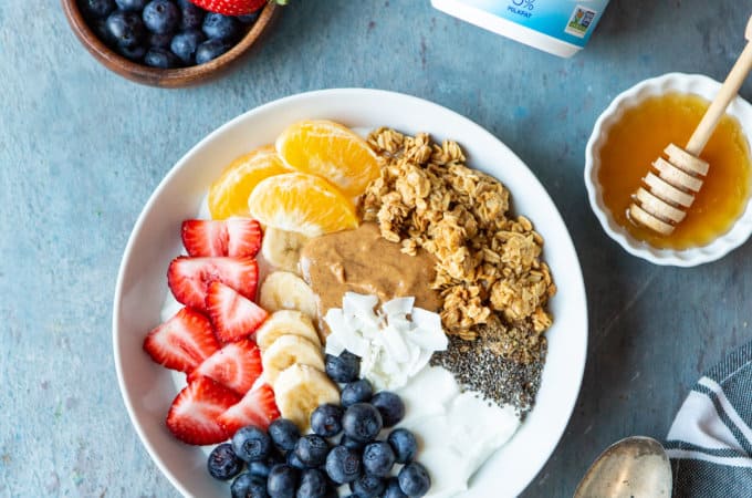Breakfast Superfood Yogurt Bowls | sharedappetite.com