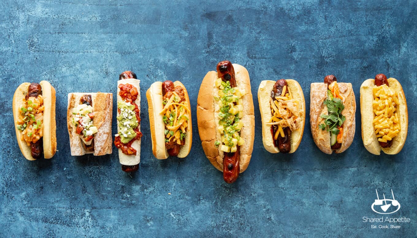 Ultimate DIY Hot Dog Bar - Shared Appetite