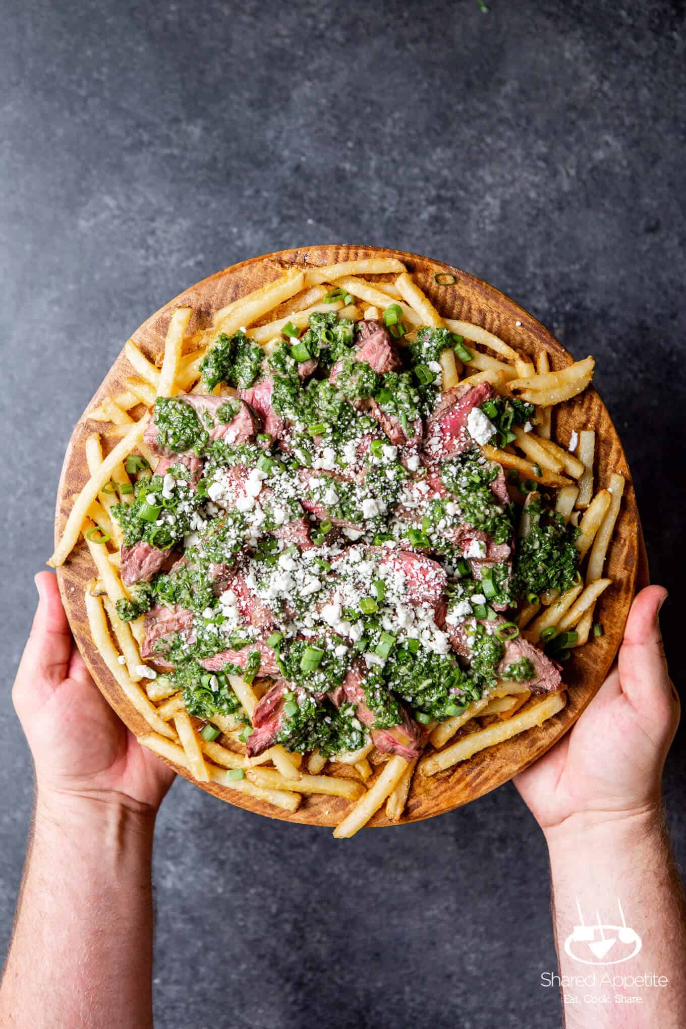 Chimichurri nederdel Steak Fries