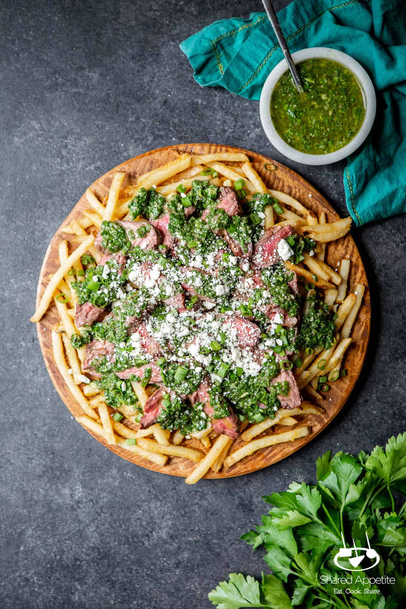  Chimichurri Skirt Steak Fries