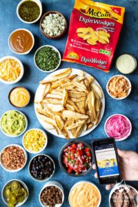 DIY Loaded French Fries Bar | sharedappetite.com