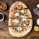 Greek Chicken Flatbread | sharedappetite.com