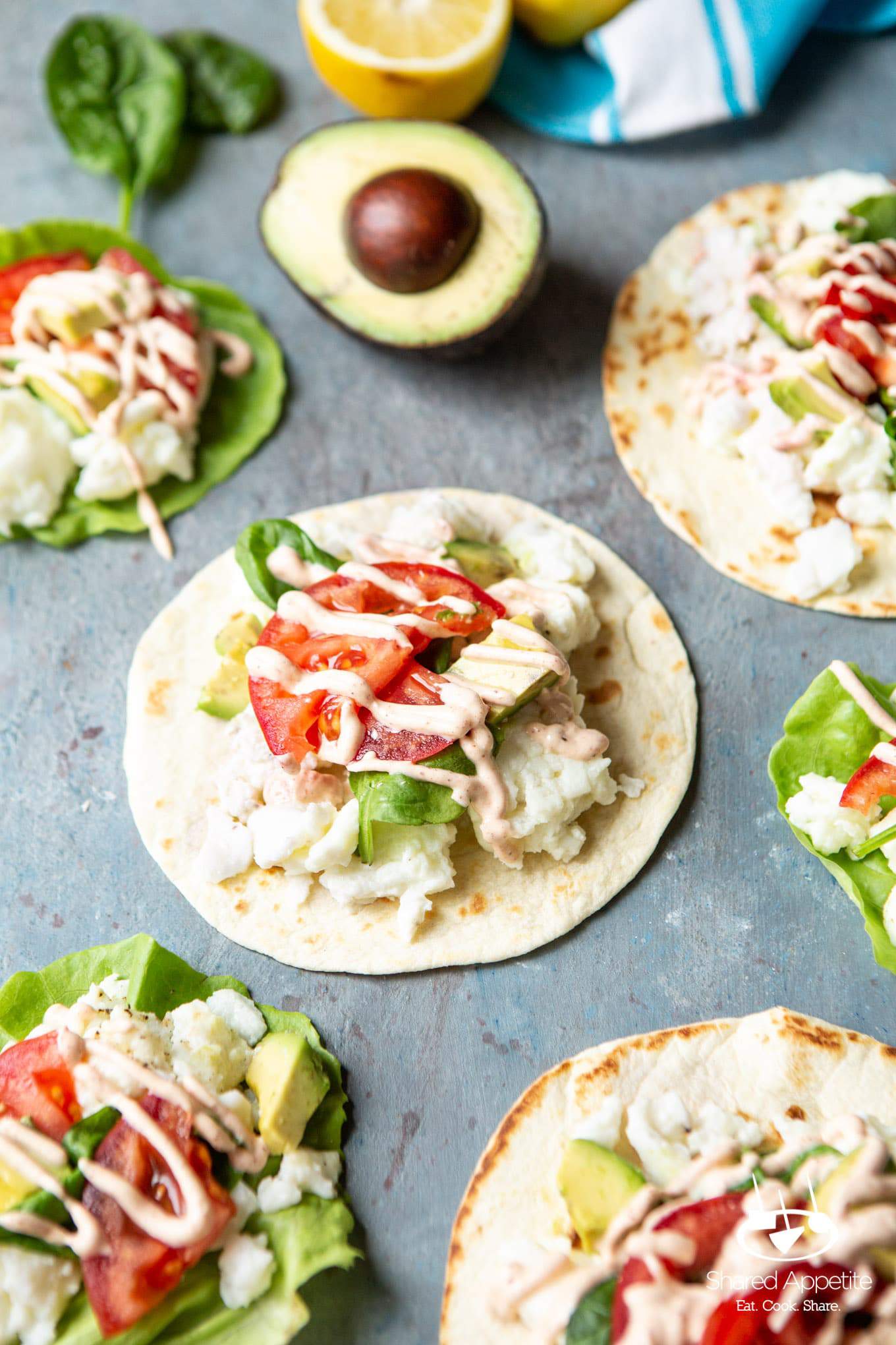 Healthy California Breakfast Tacos