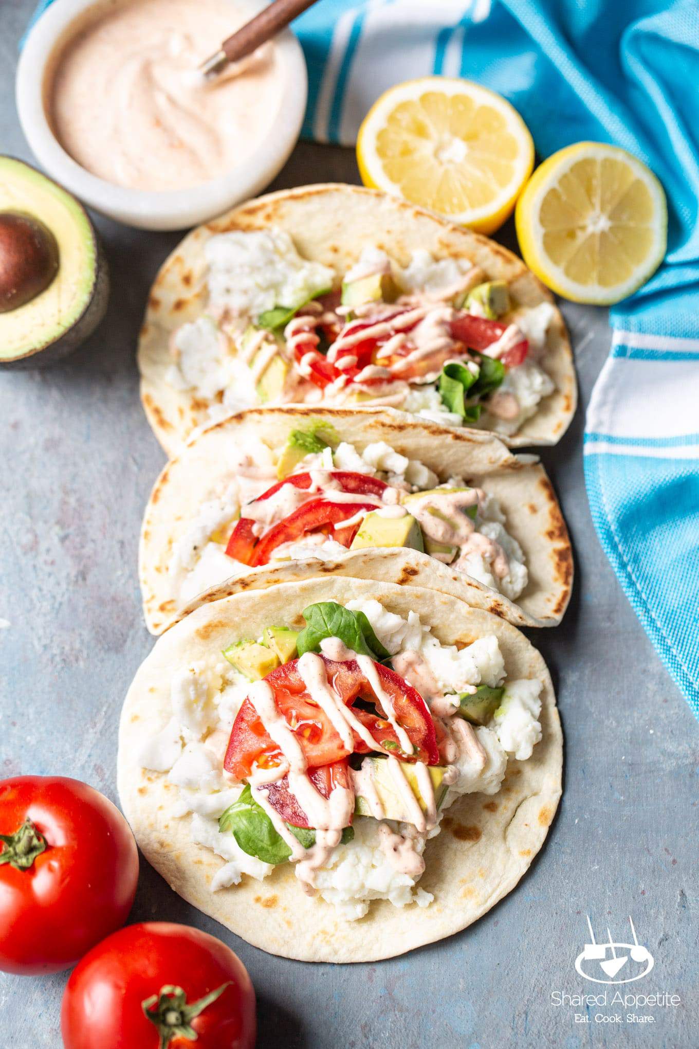 Healthy California Breakfast Tacos