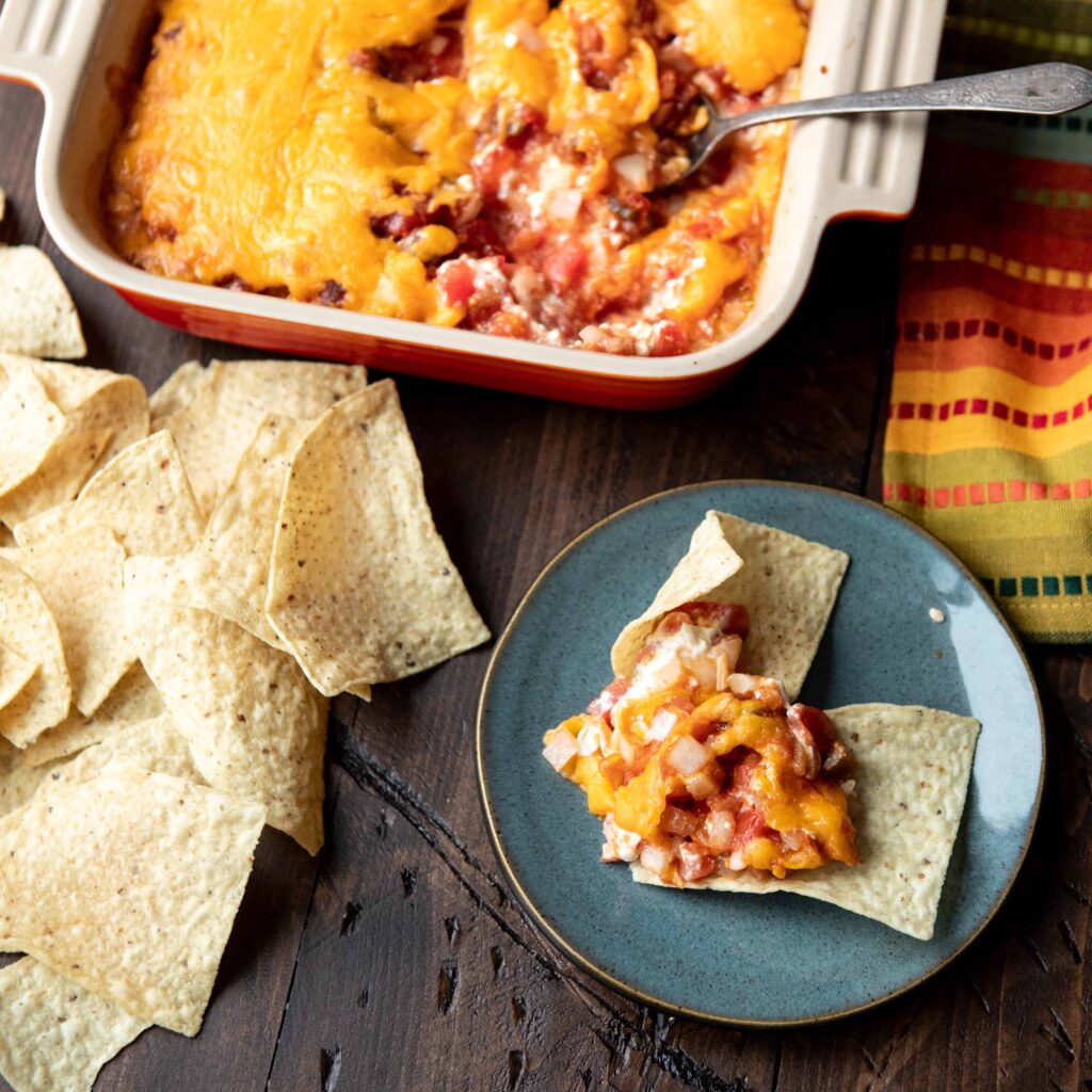 Quick and Easy Taco Dip - Shared Appetite