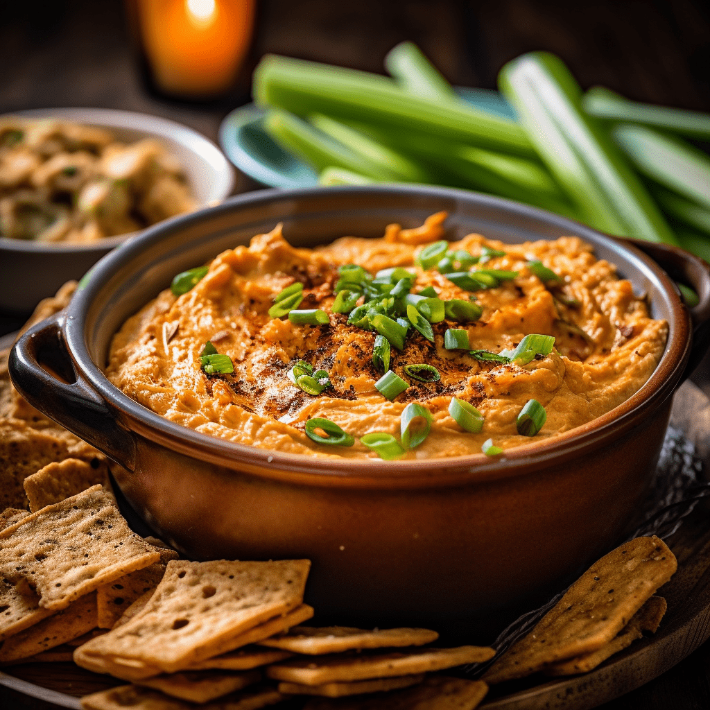  Spicy Buffalo Chicken Dip