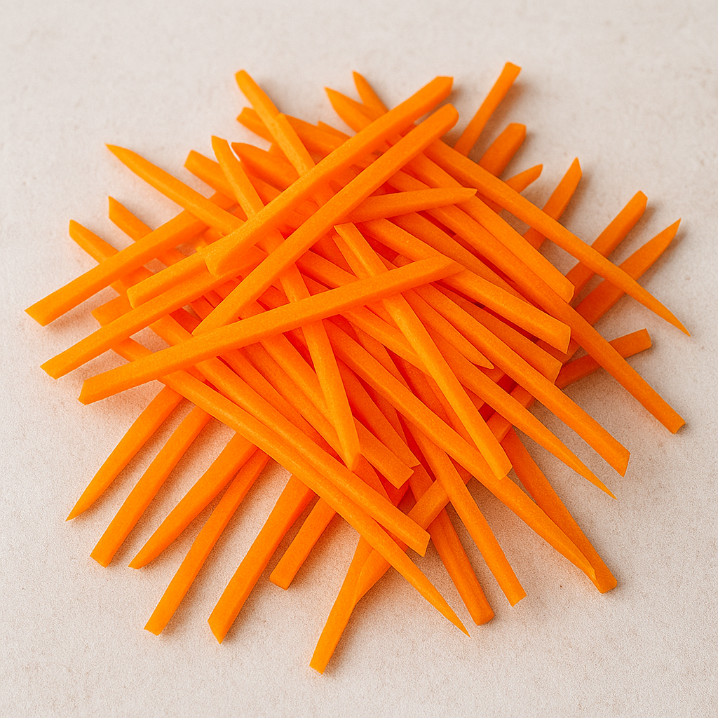 Pickled Carrots Recipe: Easy, Crunchy, and Flavor-Packed Guide 6 Julienning carrots