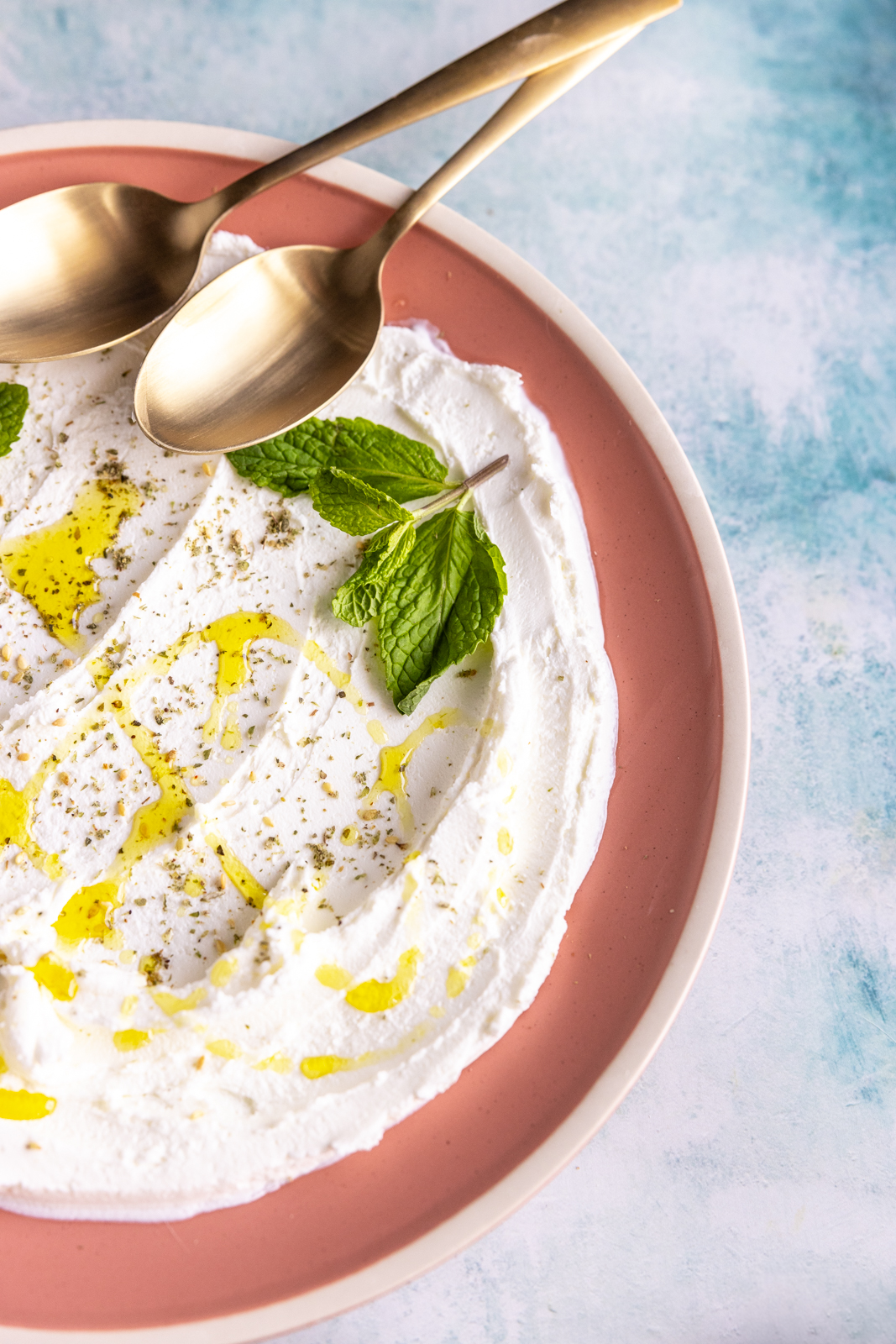 up close of Homemade Labneh